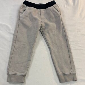 Hugo Boss - Kids 3T Grey Sweatpants with Black Waistband